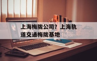 上海梅陇公司？上海轨道交通梅陇基地