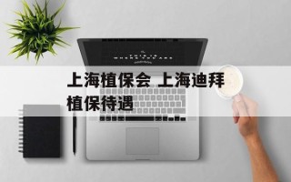 上海植保会 上海迪拜植保待遇