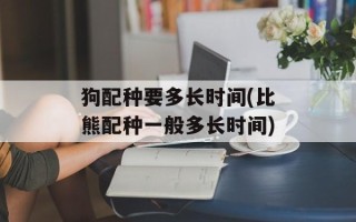 狗配种要多长时间(比熊配种一般多长时间)