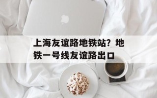 上海友谊路地铁站？地铁一号线友谊路出口
