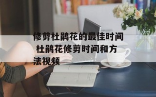 修剪杜鹃花的最佳时间 杜鹃花修剪时间和方法视频