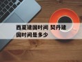 西夏建国时间 契丹建国时间是多少