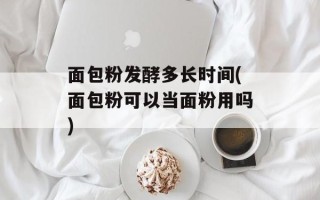 面包粉发酵多长时间(面包粉可以当面粉用吗)