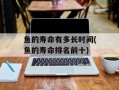鱼的寿命有多长时间(鱼的寿命排名前十)