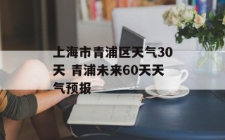 上海市青浦区天气30天 青浦未来60天天气预报