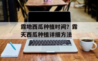 露地西瓜种植时间？露天西瓜种植详细方法
