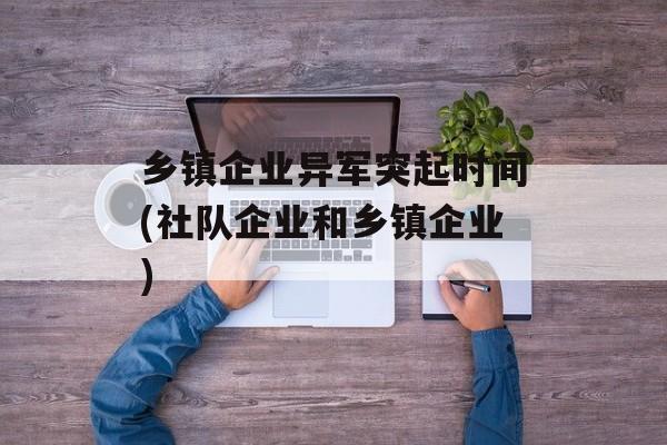 乡镇企业异军突起时间(社队企业和乡镇企业)-第1张图片-