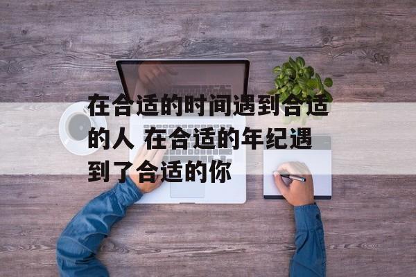 在合适的时间遇到合适的人 在合适的年纪遇到了合适的你-第1张图片-