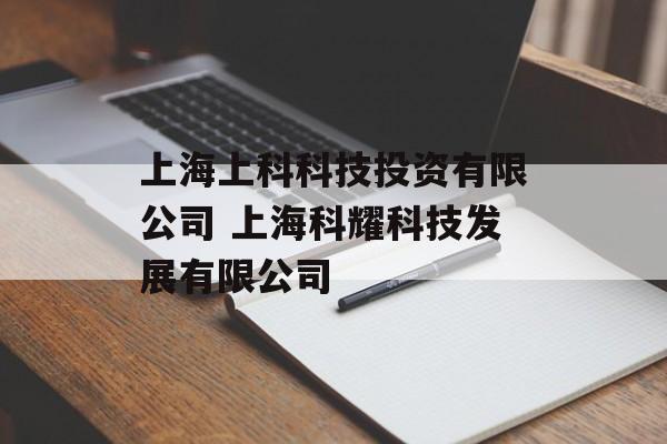 上海上科科技投资有限公司 上海科耀科技发展有限公司-第1张图片-