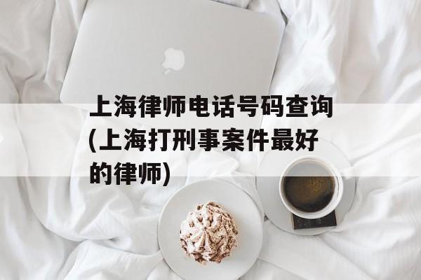 上海律师电话号码查询(上海打刑事案件最好的律师)-第1张图片-