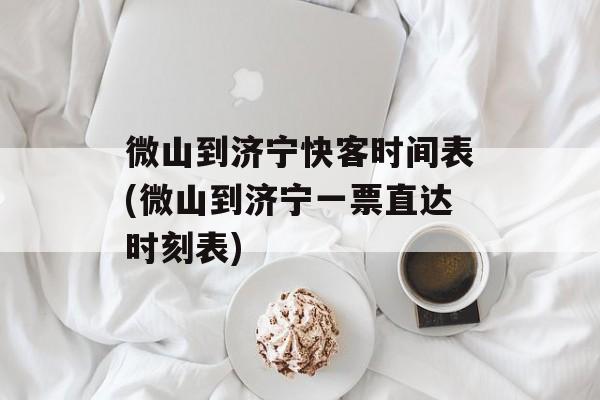 微山到济宁快客时间表(微山到济宁一票直达时刻表)-第1张图片-